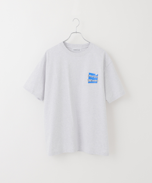 B.C STOCK(ベーセーストック)の「Future Link ロゴプリントTシャツ(Tシャツ/カットソー・メンズ・ライトグレー/ホワイト/ブラック/ブラック系その他・MEDIUM/LARGE)」の20枚目の写真