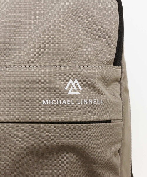 MICHAEL LINNELL（マイケル リンネル）の「【MICHAEL LINNELL/マイケルリンネル】Daypack　バックパック　ワンポイントブランドロゴ　リフレクター　撥水（バックパック/リュック・メンズ・ベージュ・FREE）」の7枚目の写真