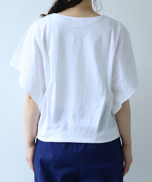 tシャツ ハイツイストポンチスリーブディティール カットソー レディース THE SHINZONE tシャツ SHINZONE/シンゾーン ハイツイスト