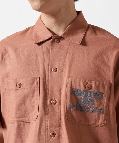 AVIREX（アヴィレックス）の「《WEB&DEPOT限定》COTTON LINEN SHIRT "BLUE ANGELS" / コットンリネンシャツ ブルーエンジェルス / AVIREX / アヴィレックス（シャツ/ブラウス・メンズ・モカ/ネイビー/ブラック・MEDIUM/LARGE/X-LARGE/XX-LARGE）」の22枚目の写真