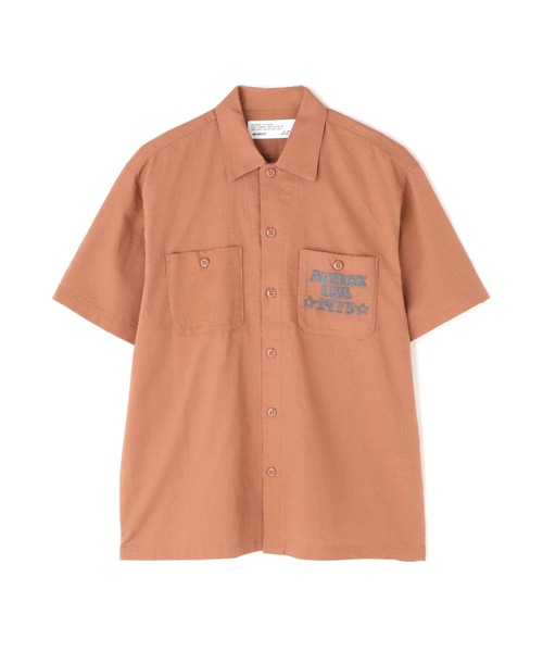 AVIREX（アヴィレックス）の「《WEB&DEPOT限定》COTTON LINEN SHIRT "BLUE ANGELS" / コットンリネンシャツ ブルーエンジェルス / AVIREX / アヴィレックス（シャツ/ブラウス・メンズ・モカ/ネイビー/ブラック・MEDIUM/LARGE/X-LARGE/XX-LARGE）」の7枚目の写真