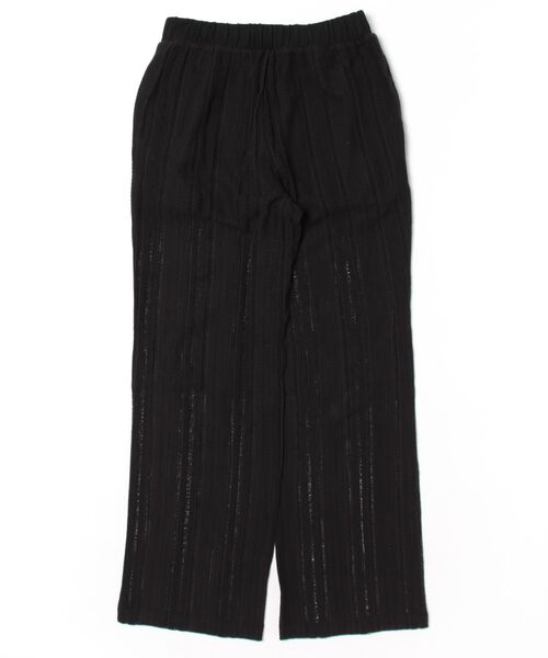 ALLSAINTS(オールセインツ)の「GIANA CROCHET LADDER WIDE LEG TROUSERS | GIANA クロシェ ラダー ワイド レッグ トラウザー(その他パンツ・レディース・ブラック・S/M/XS)」の7枚目の写真