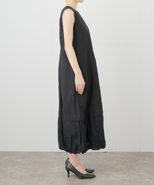 La TOTALITE（ラトータリテ）の「【洗える】ne Quittez pas/ヌキテパ BALLOON DRESS（ドレス・レディース・ホワイト/ブラック・FREE）」の9枚目の写真