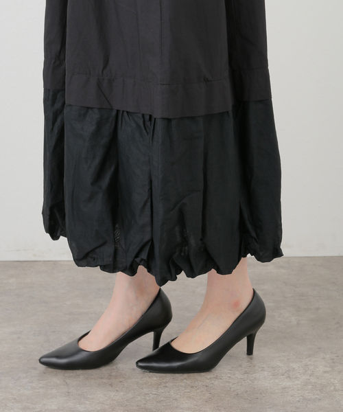 La TOTALITE（ラトータリテ）の「【洗える】ne Quittez pas/ヌキテパ BALLOON DRESS（ドレス・レディース・ホワイト/ブラック・FREE）」の12枚目の写真
