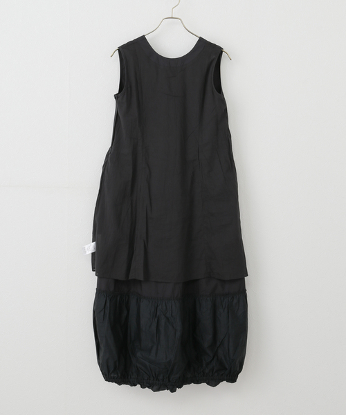 La TOTALITE（ラトータリテ）の「【洗える】ne Quittez pas/ヌキテパ BALLOON DRESS（ドレス・レディース・ホワイト/ブラック・FREE）」の14枚目の写真