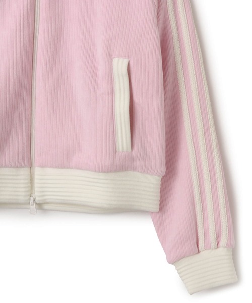adidas VELOUR KNIT TRACK TOP / アディダス ベロア ニット トラック