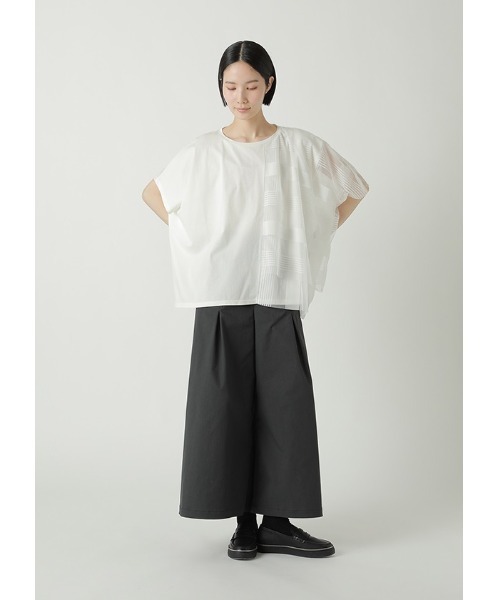 半額sale - タイムセールをお見逃しなく セール】(S)チュールチェック（Tシャツ/カットソー）｜ZUCCa トップス
