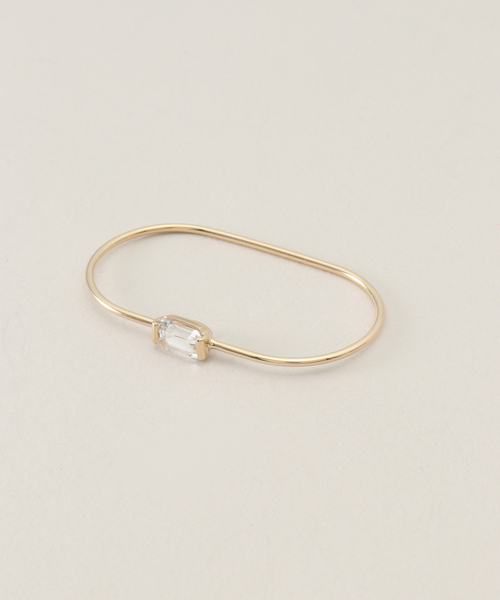 Hirotaka/ヒロタカ Bird of Paradise White Topaz Do（リング