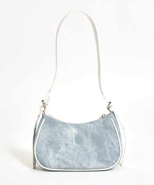 ANAP GｉRL（アナップガール）の「シルバープレート付き 2WAYミニバッグ（ショルダーバッグ・キッズ・ブルー/ブラック/ベージュ・FREE）」の15枚目の写真