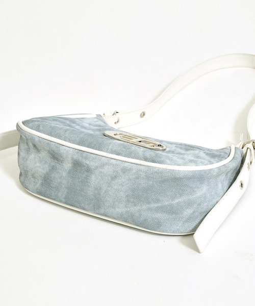 ANAP GｉRL（アナップガール）の「シルバープレート付き 2WAYミニバッグ（ショルダーバッグ・キッズ・ブルー/ブラック/ベージュ・FREE）」の18枚目の写真