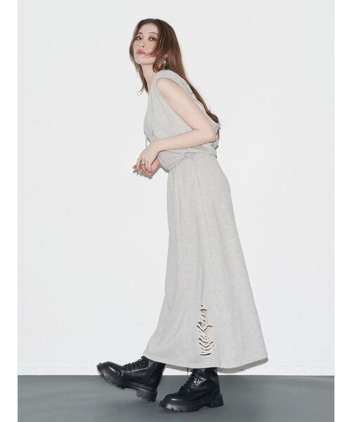 EVRIS（エヴリス）の「レースアップワークブーツ（ブーツ・レディース・その他1/ブラック・SMALL/MEDIUM/LARGE）」の6枚目の写真