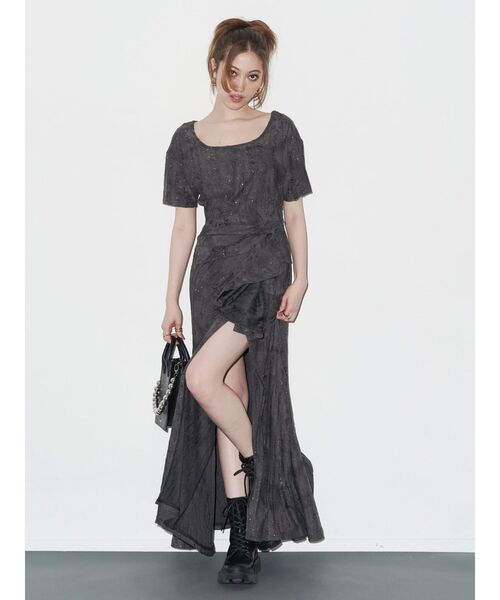 EVRIS（エヴリス）の「レースアップワークブーツ（ブーツ・レディース・その他1/ブラック・SMALL/MEDIUM/LARGE）」の7枚目の写真