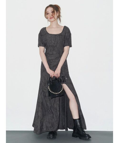 EVRIS（エヴリス）の「レースアップワークブーツ（ブーツ・レディース・その他1/ブラック・SMALL/MEDIUM/LARGE）」の8枚目の写真