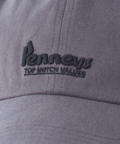 PENNEYS（ぺニーズ）の「Penneys（ぺニーズ）別注 ワンポイントロゴ刺繍キャップ（キャップ・レディース・ナチュラル/ライトピンク/ダークグレー/コバルトブルー・FREE）」の7枚目の写真