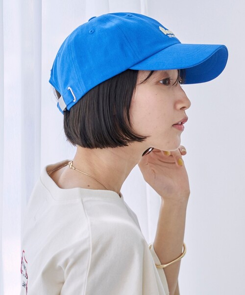 PENNEYS（ぺニーズ）の「Penneys（ぺニーズ）別注 ワンポイントロゴ刺繍キャップ（キャップ・レディース・ナチュラル/ライトピンク/ダークグレー/コバルトブルー・FREE）」の10枚目の写真