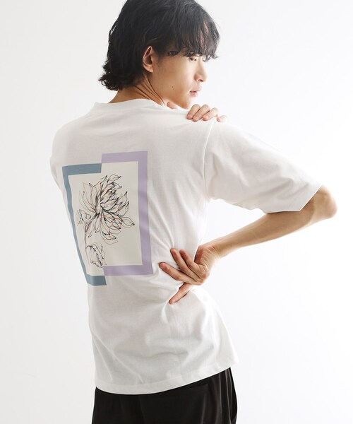 セール】フレイムシフトフラワーカットソー（Tシャツ/カットソー