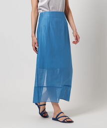 UNITED ARROWS タイトスカート ブルー　水色　青　ロング UNITED ARROWS｜ユナイテッドアローズのスカート（ブルー