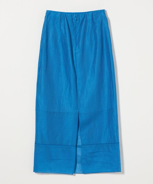 UNITED ARROWS(ユナイテッドアローズ)の「AKIHA ラミー タイトスカート(スカート・レディース・ブラック/ターコイズブルー系・36/38)」の9枚目の写真