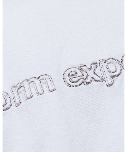 uniform experiment(ユニフォームエクスペリメント)の「LOGO-DRAFT L/S TEE(Tシャツ/カットソー・メンズ・チャコールグレー/ホワイト/ブラック・2/3/4/1/5)」の13枚目の写真