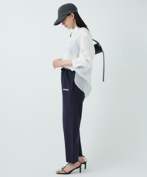 Chaos（カオス）の「Chaos(カオス)/エルヴェシャツ（Tシャツ/カットソー・レディース・ホワイト/ダークネイビー・FREE）」の6枚目の写真