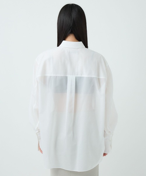 Chaos（カオス）の「Chaos(カオス)/エルヴェシャツ（Tシャツ/カットソー・レディース・ホワイト/ダークネイビー・FREE）」の21枚目の写真