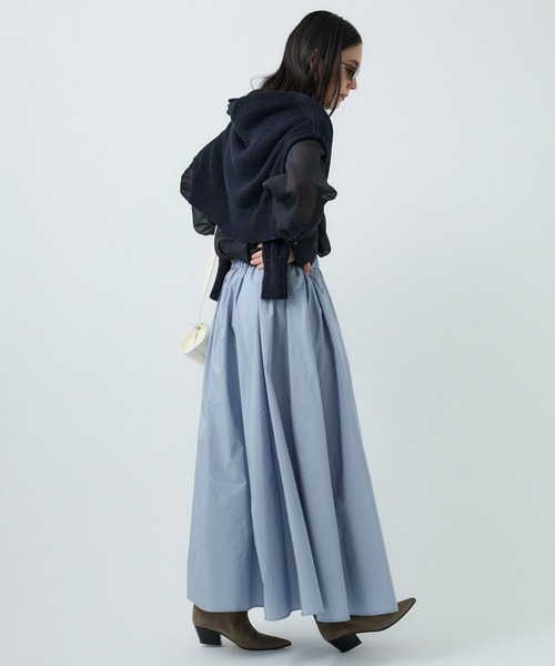 Chaos（カオス）の「Chaos(カオス)/エルヴェシャツ（Tシャツ/カットソー・レディース・ホワイト/ダークネイビー・FREE）」の15枚目の写真