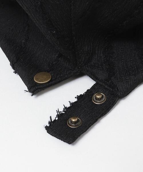 WEGO（ウィゴー）の「WEGO/フリンジデザインハンチング（キャスケット・レディース・ホワイト/ブラック・FREE）」の10枚目の写真