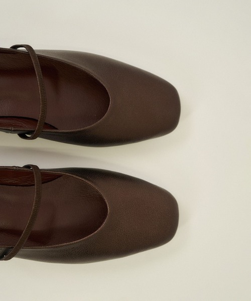 SALON adam et rope'（サロン アダム エ ロペ）の「【W S（ドゥーブル）】リアルレザーメリージェーン（パンプス・レディース・ブラック/その他1・23.5/24/24.5/23/36/37.5/37/36.5）」の6枚目の写真