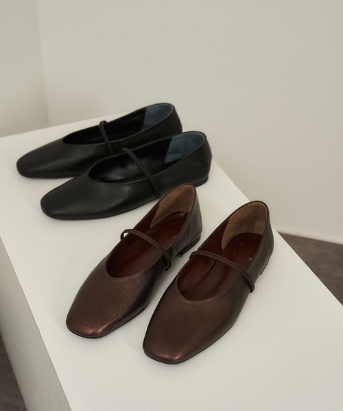 SALON adam et rope'（サロン アダム エ ロペ）の「【W S（ドゥーブル）】リアルレザーメリージェーン（パンプス・レディース・ブラック/その他1・23.5/24/24.5/23/36/37.5/37/36.5）」の8枚目の写真