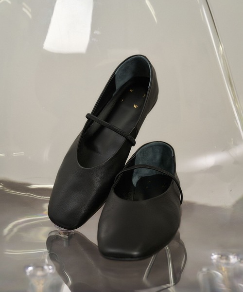 SALON adam et rope'（サロン アダム エ ロペ）の「【W S（ドゥーブル）】リアルレザーメリージェーン（パンプス・レディース・ブラック/その他1・23.5/24/24.5/23/36/37.5/37/36.5）」の20枚目の写真