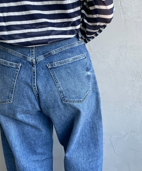 RED CARD/レッドカード] MONTANA ハイライズ ワイド カーブデニム