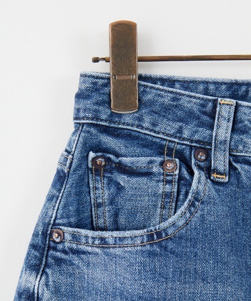 RED CARD/レッドカード] MONTANA ハイライズ ワイド カーブデニム