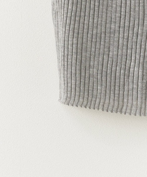 ROOPTOKYO（ループトウキョウ）の「透かし編み 襟付き ニットベスト（ベスト・レディース・グレー/レッド/マスタード/ロイヤルブルー/アイボリー/ライトブルー/ダークグレー・FREE）」の20枚目の写真