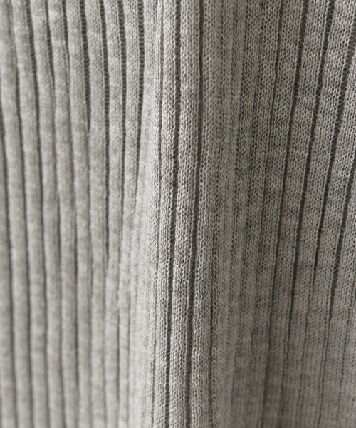 ROOPTOKYO（ループトウキョウ）の「透かし編み 襟付き ニットベスト（ベスト・レディース・グレー/レッド/マスタード/ロイヤルブルー/アイボリー/ライトブルー/ダークグレー・FREE）」の21枚目の写真