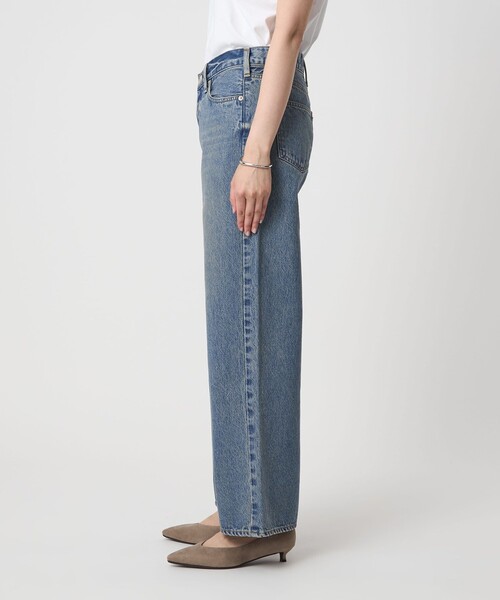 NEEDBY heritage(ニードバイヘリテージ)の「【別注】<NEEDBY heritage>MEI ワイド ストレート デニム(デニムパンツ・レディース・ブラック/コバルトブルー・XS/S/M)」の11枚目の写真