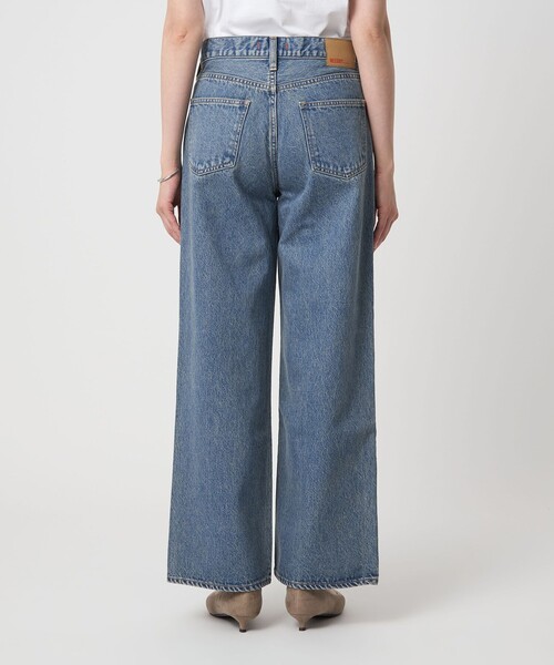 NEEDBY heritage(ニードバイヘリテージ)の「【別注】<NEEDBY heritage>MEI ワイド ストレート デニム(デニムパンツ・レディース・ブラック/コバルトブルー・XS/S/M)」の12枚目の写真