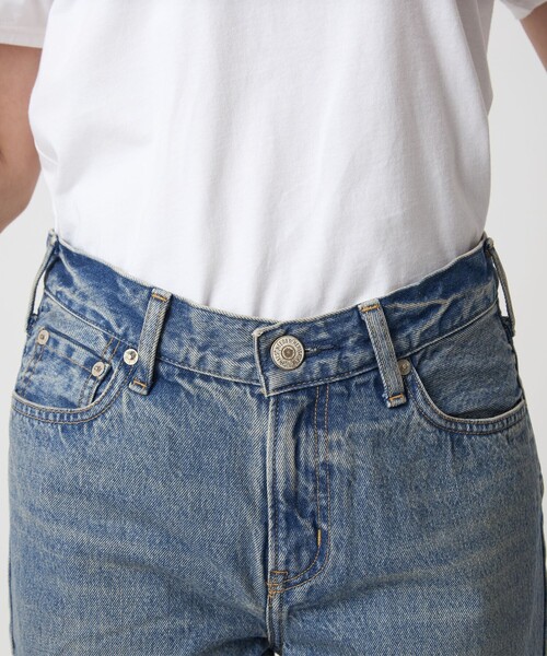 NEEDBY heritage(ニードバイヘリテージ)の「【別注】<NEEDBY heritage>MEI ワイド ストレート デニム(デニムパンツ・レディース・ブラック/コバルトブルー・XS/S/M)」の13枚目の写真