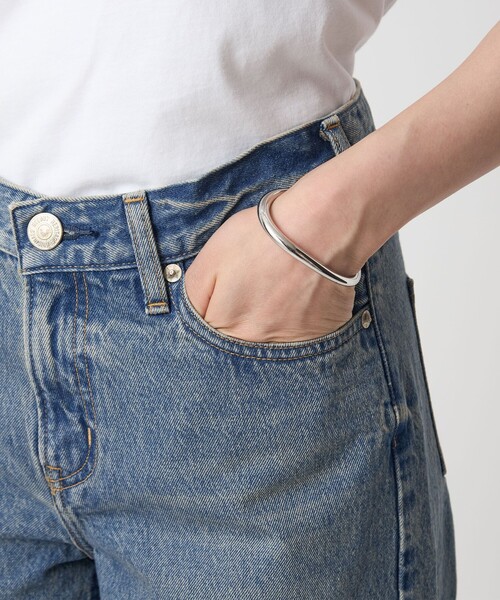 NEEDBY heritage(ニードバイヘリテージ)の「【別注】<NEEDBY heritage>MEI ワイド ストレート デニム(デニムパンツ・レディース・ブラック/コバルトブルー・XS/S/M)」の15枚目の写真