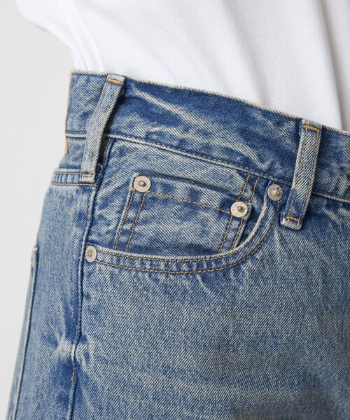 NEEDBY heritage(ニードバイヘリテージ)の「【別注】<NEEDBY heritage>MEI ワイド ストレート デニム(デニムパンツ・レディース・ブラック/コバルトブルー・XS/S/M)」の17枚目の写真