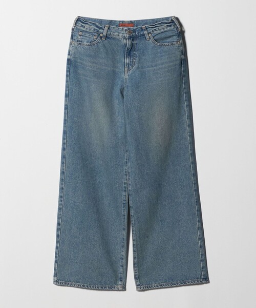 NEEDBY heritage(ニードバイヘリテージ)の「【別注】<NEEDBY heritage>MEI ワイド ストレート デニム(デニムパンツ・レディース・ブラック/コバルトブルー・XS/S/M)」の20枚目の写真