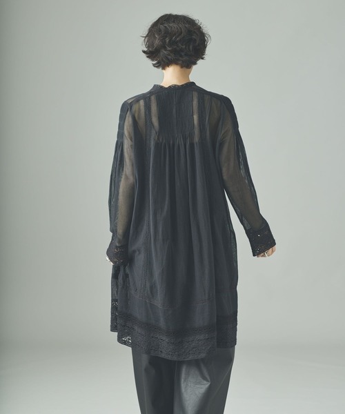 Curensology 25SS コットンフラットカラーシャツ Curensology｜コットンフラットカラーブラウス | Rakuten
