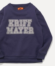 KRIFF MAYER Kid's Collection（クリフメイヤーキッズコレクション）の「【伸縮性・あたたかい】裏起毛クルー(KM)（スウェット）」