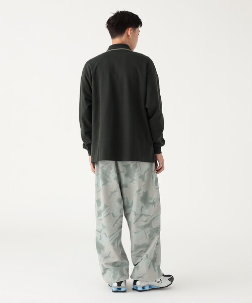BEAMS（ビームス）の「ワイドストレート プリント ジップ イージーパンツ（その他パンツ・メンズ・グレー/クリーム・S/M/XL/L）」の7枚目の写真