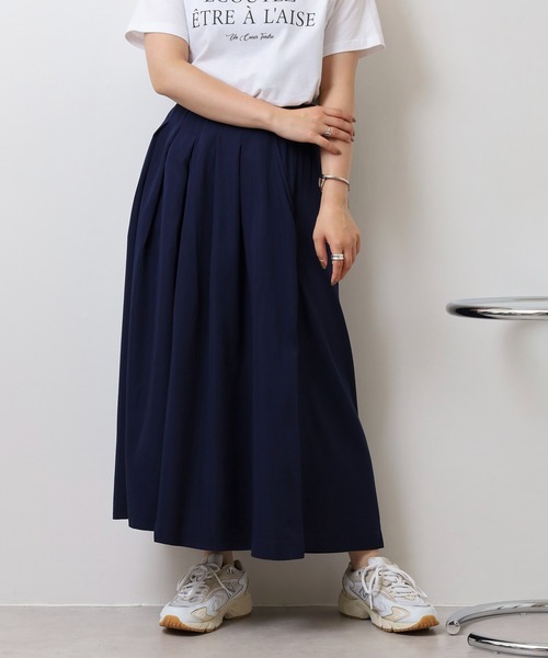 FUNALIVE(ファンアライブ)の「Rename タックワイドパンツ(その他パンツ・レディース・ネイビー/ピンク・M)」の16枚目の写真