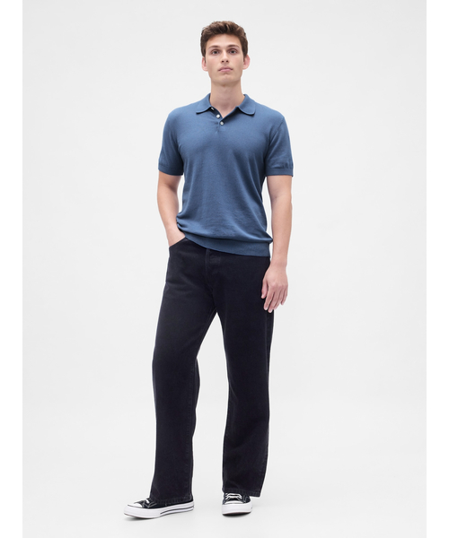 GAP（ギャップ）の「ポロセーター（ニット/セーター・メンズ・カーキ/アイボリー/ブラック/ブルー・XS/S/M/L/XL）」の8枚目の写真