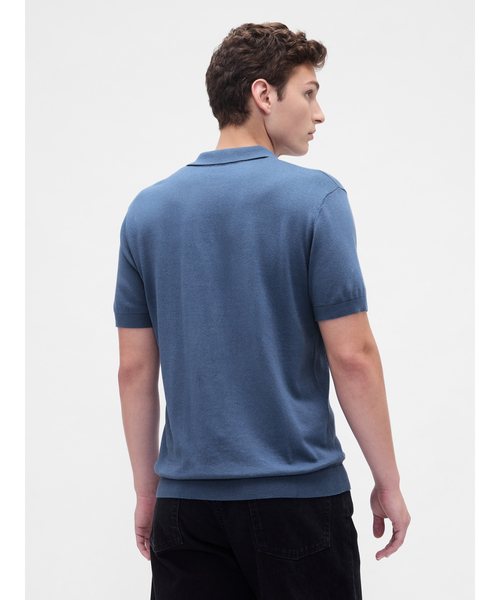 GAP（ギャップ）の「ポロセーター（ニット/セーター・メンズ・カーキ/アイボリー/ブラック/ブルー・XS/S/M/L/XL）」の9枚目の写真