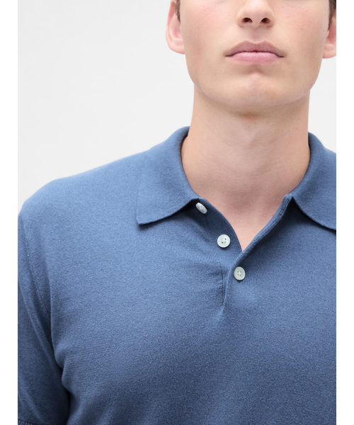 GAP（ギャップ）の「ポロセーター（ニット/セーター・メンズ・カーキ/アイボリー/ブラック/ブルー・XS/S/M/L/XL）」の13枚目の写真