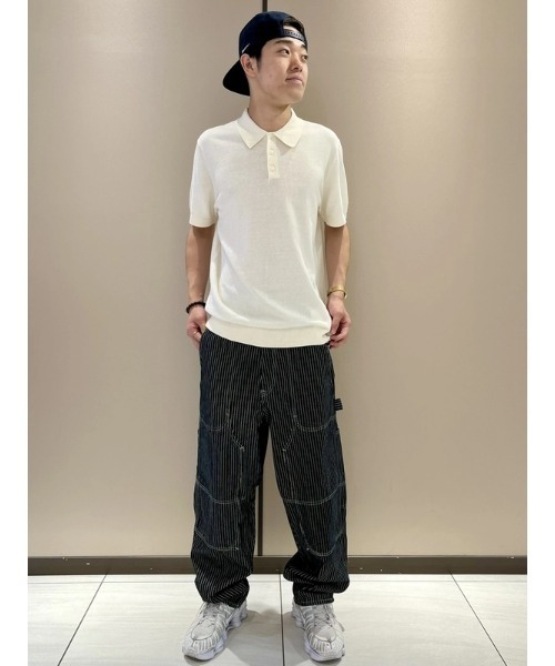 GAP（ギャップ）の「ポロセーター（ニット/セーター・メンズ・カーキ/アイボリー/ブラック/ブルー・XS/S/M/L/XL）」の21枚目の写真