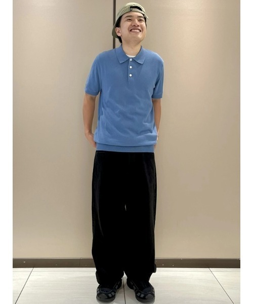 GAP(ギャップ)の「ポロセーター(ニット/セーター・メンズ・カーキ/アイボリー/ブラック/ブルー・XS/S/M/L/XL)」の13枚目の写真