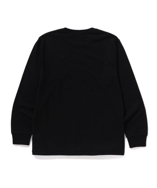 トップス A BATHING APE COLLEGE LS TEE BURGUNDY COLLEGE LS TEE（Tシャツ/カットソー）｜A BATHING APE（ア